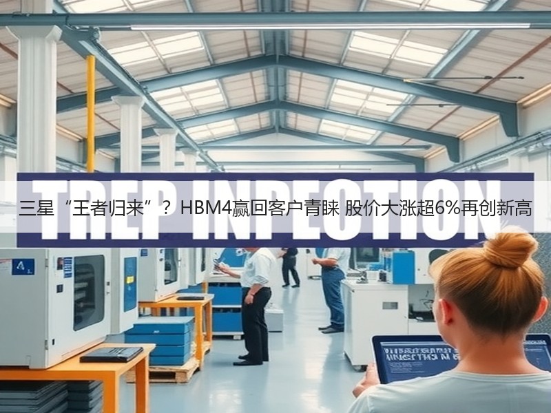 三星“王者归来”？HBM4赢回客户青睐 股价大涨超6%再创新高