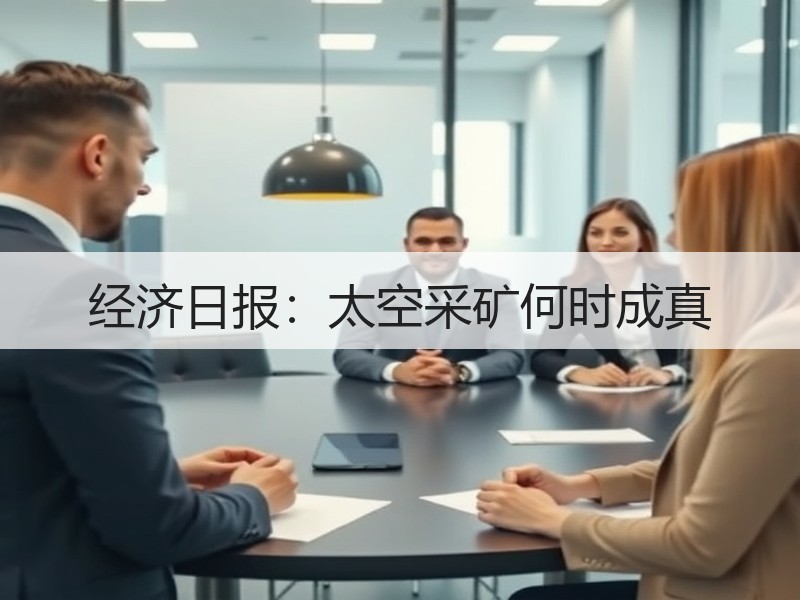 经济日报：太空采矿何时成真