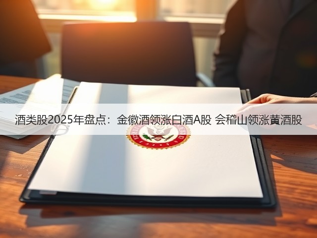 酒类股2025年盘点：金徽酒领涨白酒A股 会稽山领涨黄酒股(图1)