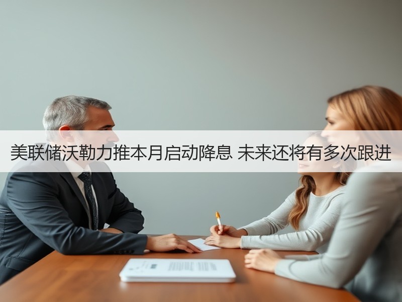 美联储沃勒力推本月启动降息 未来还将有多次跟进