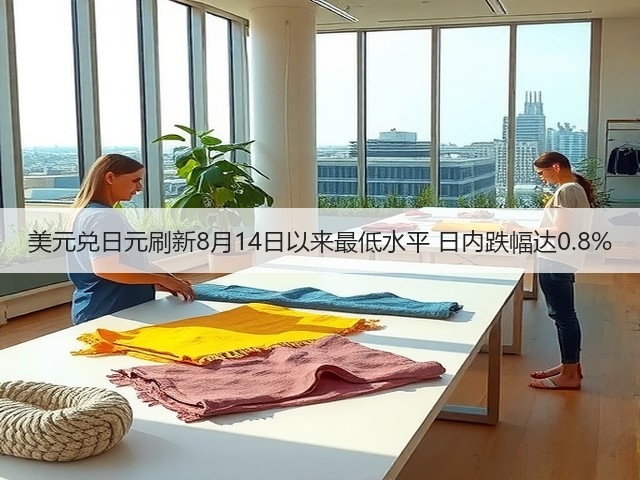 美元兑日元刷新8月14日以来最低水平 日内跌幅达0.8%(图3)