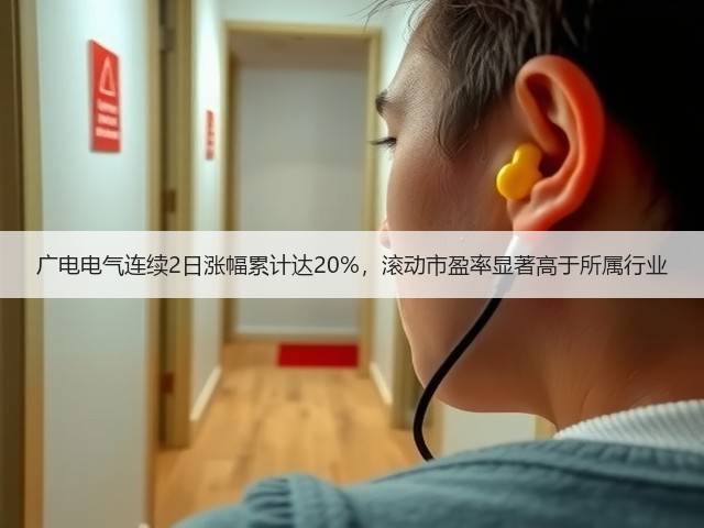 广电电气连续2日涨幅累计达20%,滚动市盈率显著高于所属行业(图3) 广电电气连续2日涨幅累计达20%,滚动市盈率显著高于所属行业(图3)