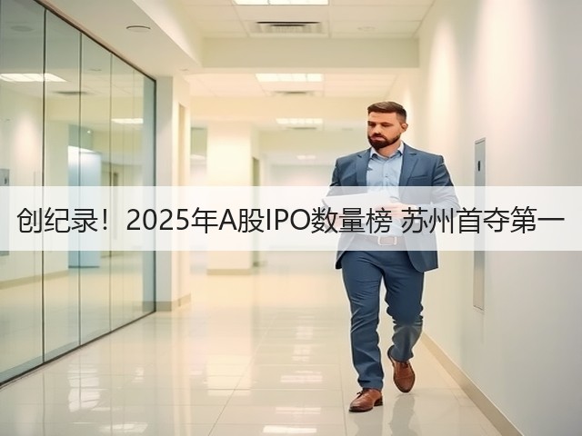 创纪录！2025年A股IPO数量榜 苏州首夺第一(图2)