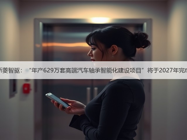 斯菱智驱：“年产629万套高端汽车轴承智能化建设项目”将于2027年完成(图3)
