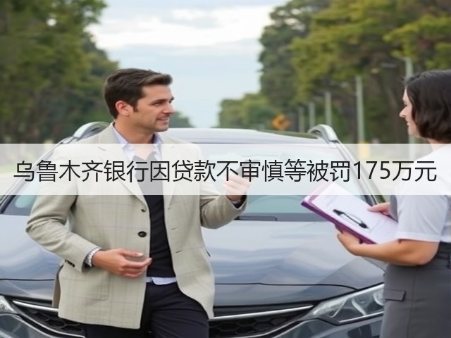 乌鲁木齐银行因贷款不审慎等被罚175万元(图2)
