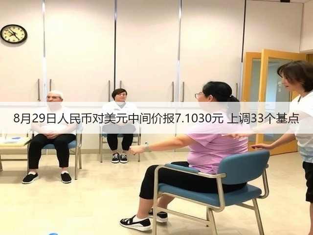 8月29日人民币对美元中间价报7.1030元 上调33个基点(图3)