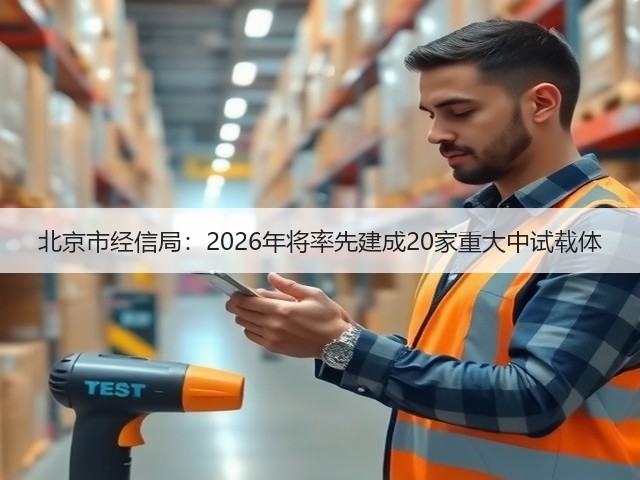 北京市经信局：2026年将率先建成20家重大中试载体(图3)