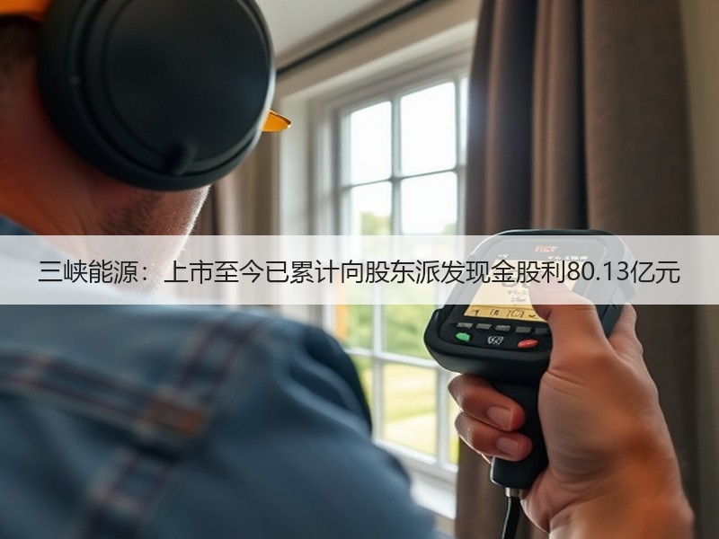 三峡能源：上市至今已累计向股东派发现金股利80.13亿元