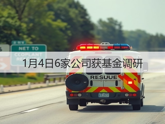 1月4日6家公司获基金调研(图3) 1月4日6家公司获基金调研(图3)