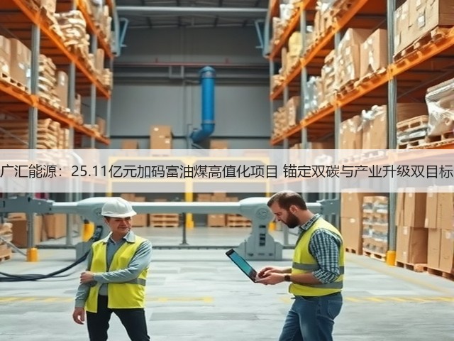 广汇能源：25.11亿元加码富油煤高值化项目 锚定双碳与产业升级双目标(图2)