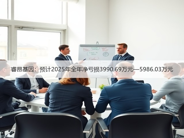 睿昂基因：预计2025年全年净亏损3990.69万元—5986.03万元(图2)