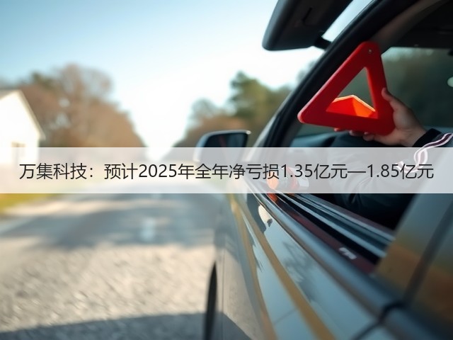 万集科技：预计2025年全年净亏损1.35亿元—1.85亿元(图3)