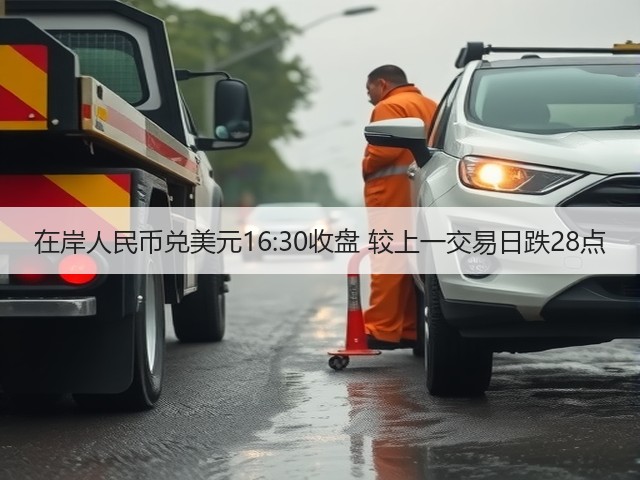 在岸人民币兑美元16:30收盘 较上一交易日跌28点(图2)