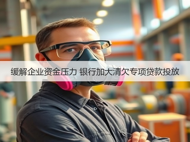缓解企业资金压力 银行加大清欠专项贷款投放(图1)