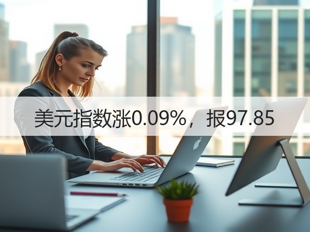 美元指数涨0.09%，报97.85(图2)