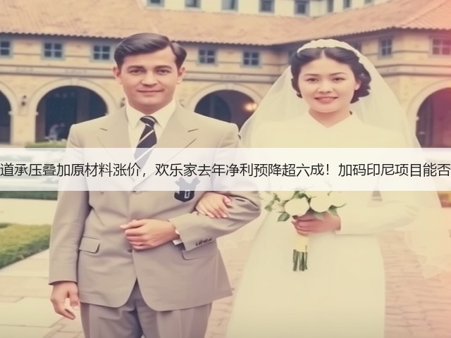 销售渠道承压叠加原材料涨价，欢乐家去年净利预降超六成！加码印尼项目能否破局？(图2)