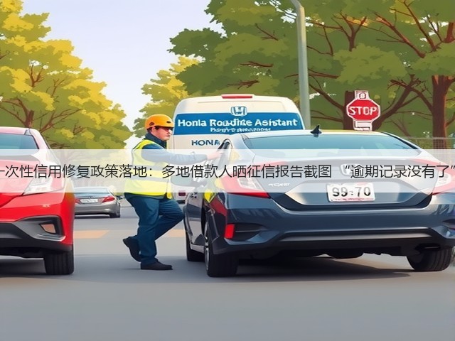 一次性信用修复政策落地:多地借款人晒征信报告截图 “逾期记录没有了”(图3) 一次性信用修复政策落地:多地借款人晒征信报告截图 “逾期记录没有了”(图3)