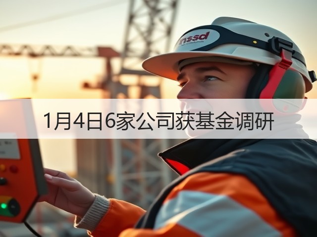 1月4日6家公司获基金调研(图2) 1月4日6家公司获基金调研(图2)