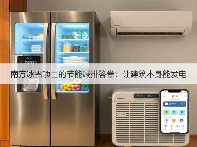 南方冰雪项目的节能减排答卷：让建筑本身能发电(图1)