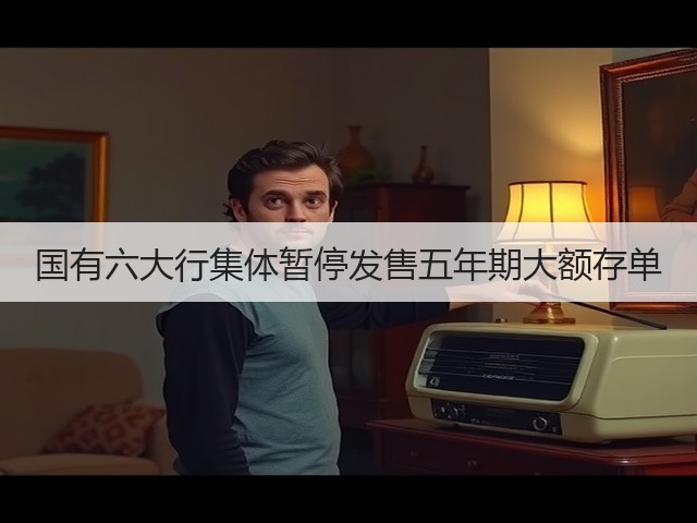 国有六大行集体暂停发售五年期大额存单(图1) 国有六大行集体暂停发售五年期大额存单(图1)