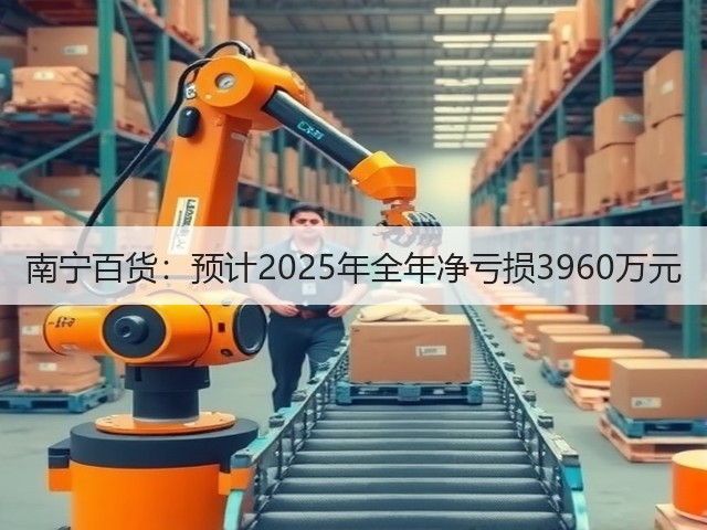 南宁百货：预计2025年全年净亏损3960万元(图3)