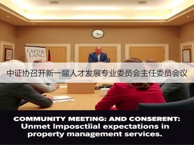 中证协召开新一届人才发展专业委员会主任委员会议(图3) 中证协召开新一届人才发展专业委员会主任委员会议(图3)