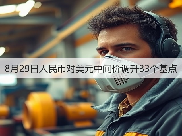 8月29日人民币对美元中间价调升33个基点(图3)