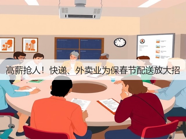 高薪抢人!快递、外卖业为保春节配送放大招(图2) 高薪抢人!快递、外卖业为保春节配送放大招(图2)